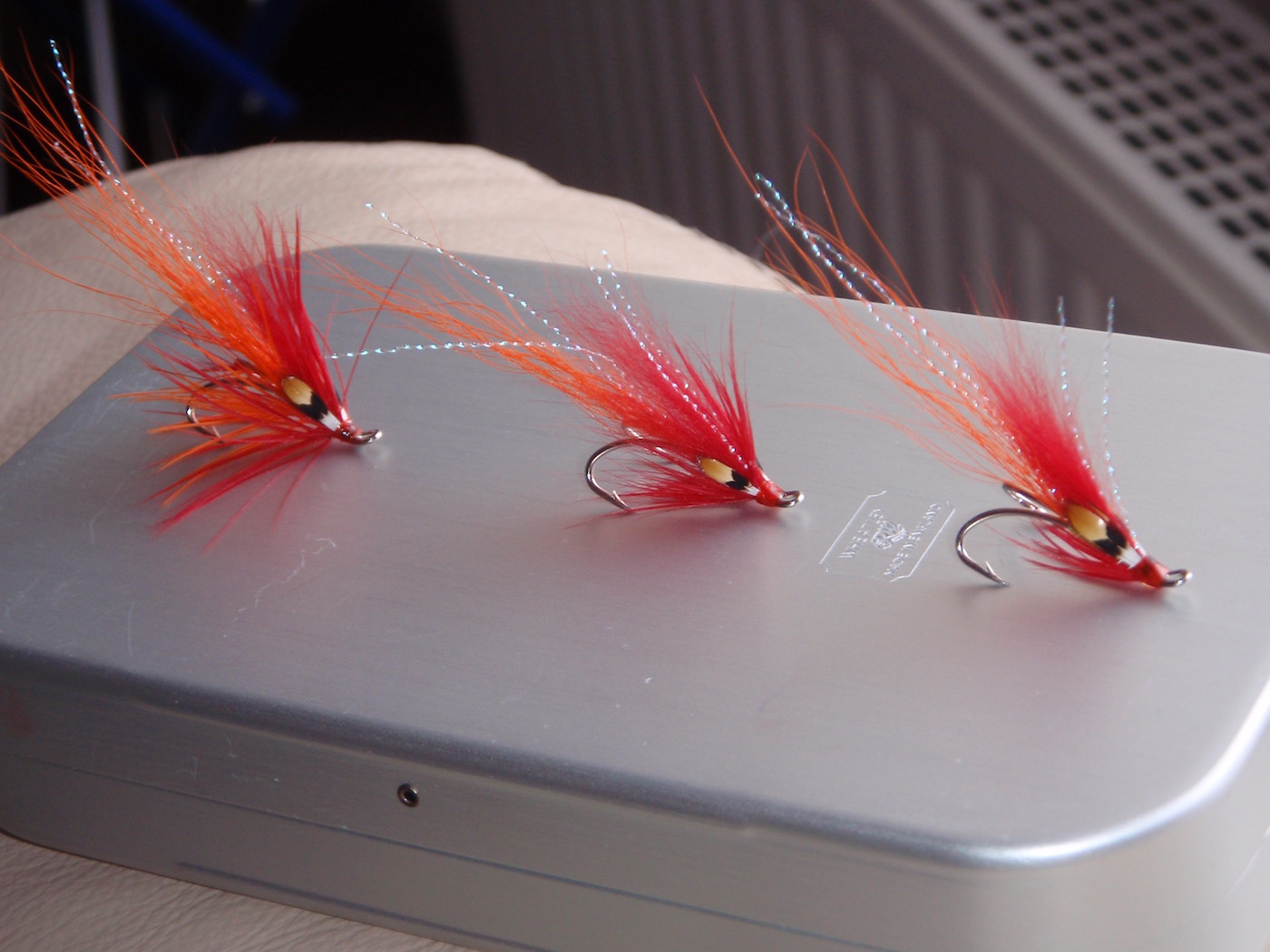 This fly was designed by myself while working on the River Tay and is a particularly deadly salmon fly patterns. Here's the correct dressing information for this pattern;
Hook: 1