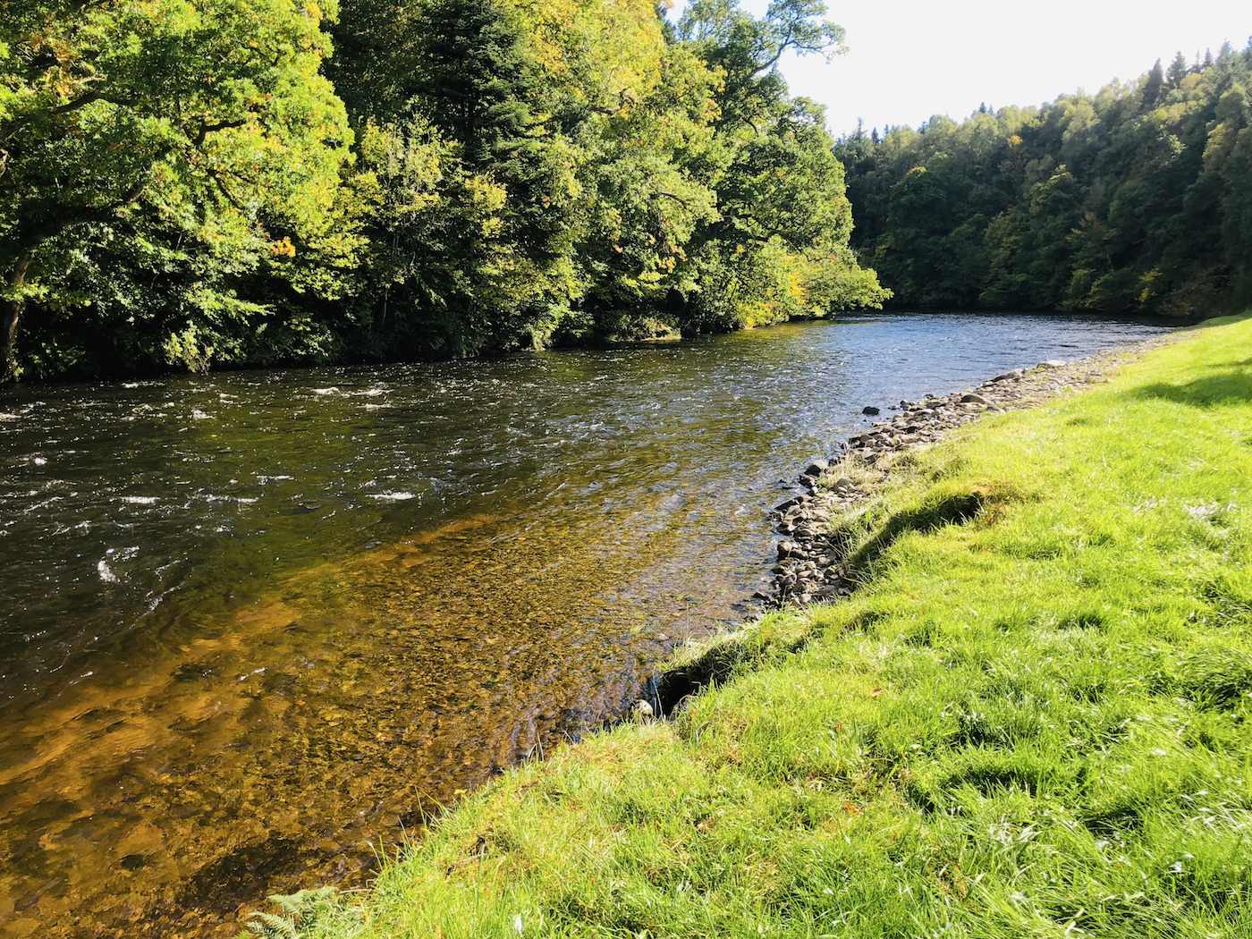 The Gravel Bank Pool on the River Teith