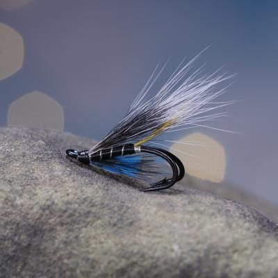 This is an extra special low Summer water salmon fly that used to be the only fly to fish on the West coast Scottish salmon river. This pattern is exceptionally productive during July.