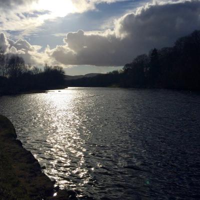 Here's a shot from the Invery salmon beat in Banchory. This beat is a highly popular salmon fishing venue for dedicated salmon fly fishers.