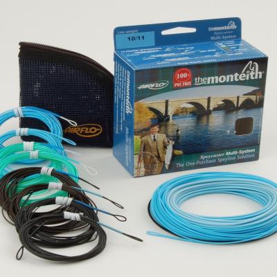 This lovely tapered salmon Spey line was designed to turn over fast sinking tips with ease where other floating main belly lines would struggle. This line system came with 8 tips to cover all salmon fly fishing applications and was a firm favourite with thousands of UK salmon fishers.