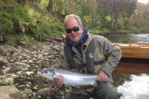 The Perfect Scottish Spring Salmon Capture On The River Tay