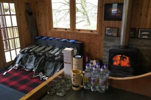River Tay Salmon Fishing Hut Preparation