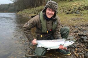 A Perfect March Caught River Tay Salmon On The Newtyle Beat