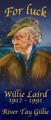 I met Willie Laird on the River Tay back in 1970 when my father took me salmon fishing for the first time. Willie was the Head Ghillie on the Newtyle Beat of the River Tay for 50 years before retiring in 1986.